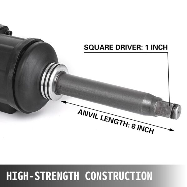 Pneumatic Air Impact Torque Wrench for Auto Repair - Image 9