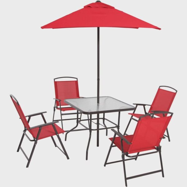 Albany Lane 6 Piece Outdoor Patio Dining Set - Image 2