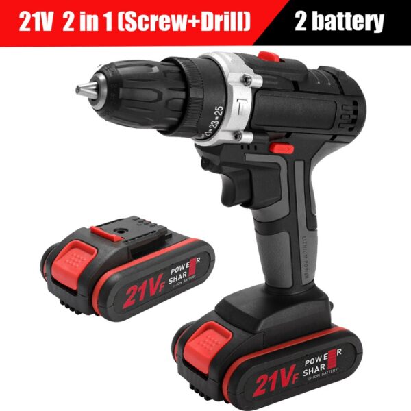 Electric Impact Cordless Drill - Image 7