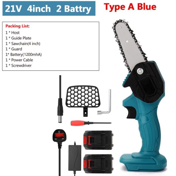 Portable Rechargeable Electric Pruning Saw for Woodworking and Garden - Image 7