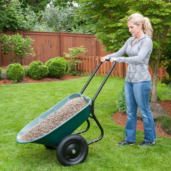 Dual Poly Tray Wheelbarrow - Image 3