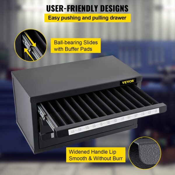 Stackable Drill Bit Dispenser with 3/5 Drawers - Image 6