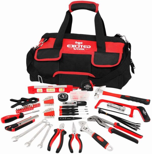 198-Piece Mechanic Tool Set with Plastic Storage Case - Image 3