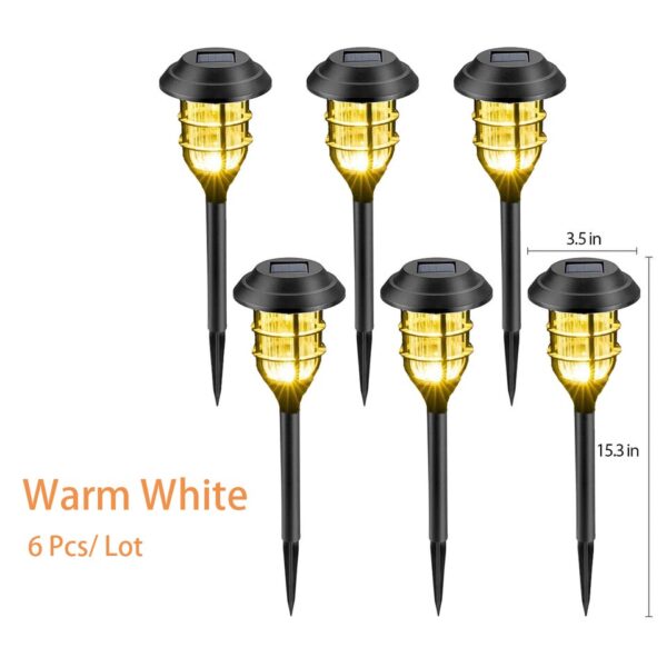 6 Pcs Solar Walkway Lights - Image 3