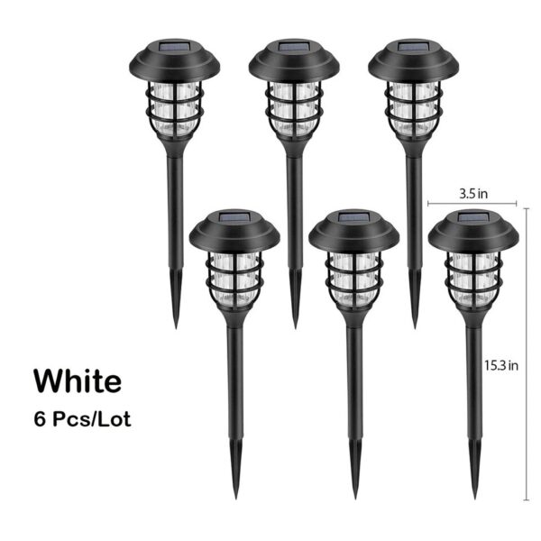 6 Pcs Solar Walkway Lights - Image 8