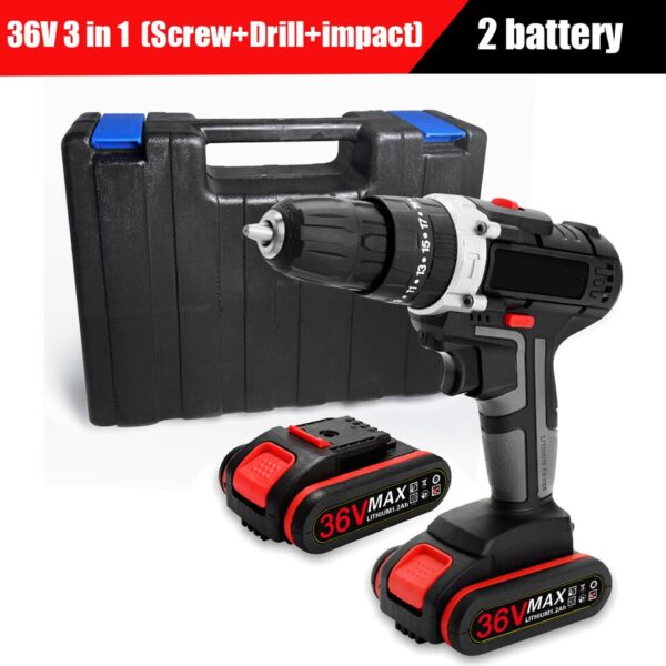 Electric Impact Cordless Drill - Image 9