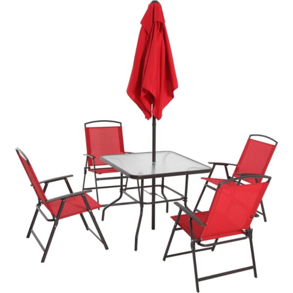 Albany Lane 6 Piece Outdoor Patio Dining Set - Image 4