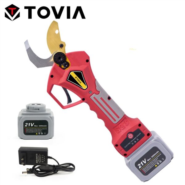 400W Brushless Cordless Electric Pruning Shears with Lithium Battery