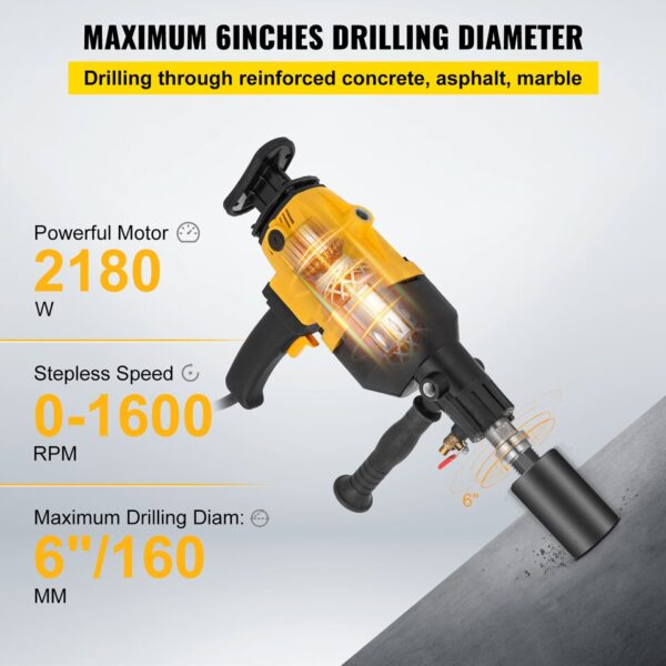 Diamond Core Drill for Concrete and Stone - Image 4