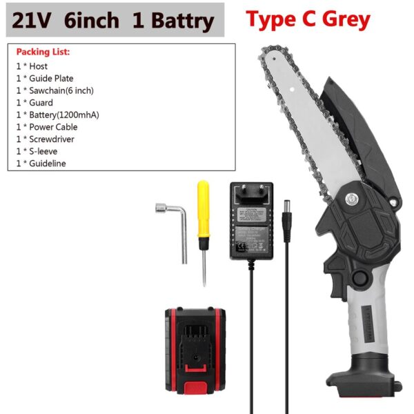 Portable Rechargeable Electric Pruning Saw for Woodworking and Garden - Image 17