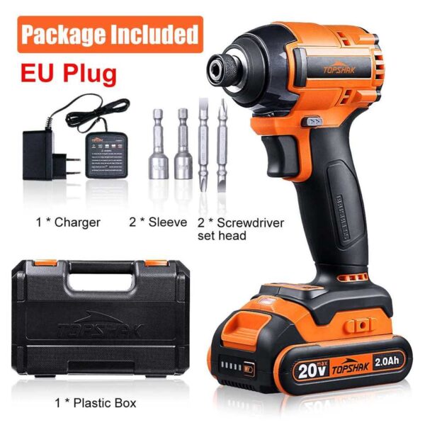 Cordless Impact Driver with LED Light - Image 3