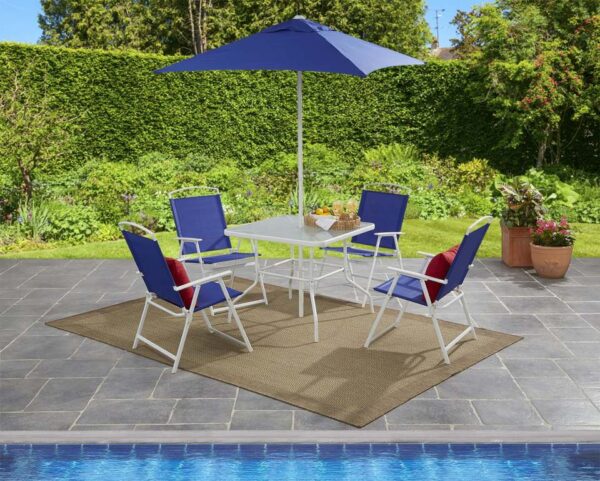 Albany Lane 6 Piece Outdoor Patio Dining Set - Image 8