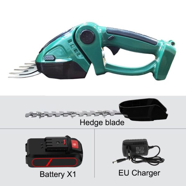 Cordless Electric Hedge Trimmer for Shrub Pruning and Weeding - Image 6