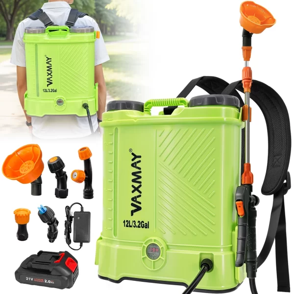 VAXMAY Garden Pesticide Sprayer  Power Sprayer 12L