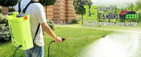 VAXMAY Garden Pesticide Sprayer  Power Sprayer 12L - Image 10