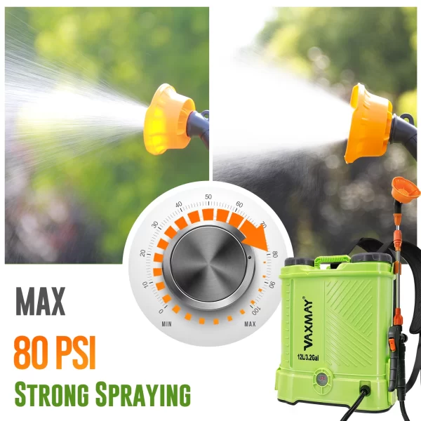 VAXMAY Garden Pesticide Sprayer  Power Sprayer 12L - Image 5