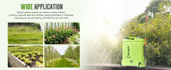 VAXMAY Garden Pesticide Sprayer  Power Sprayer 12L - Image 11