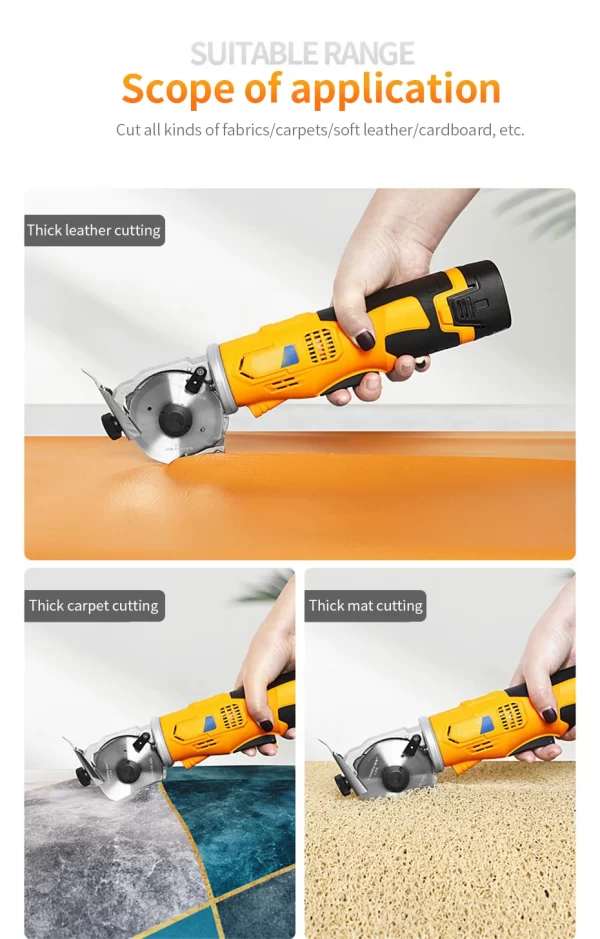 Electric Scissors Cloth Cutter Knife - Image 15