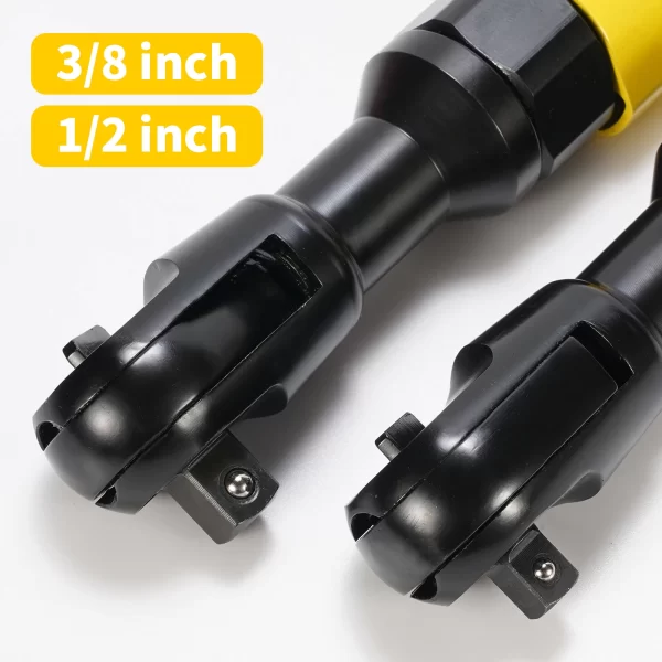 Pneumatic Air Ratchet Wrench Adjust Torque Spanner Wrenchs  1/2" 3/8" 1/4" - Image 6