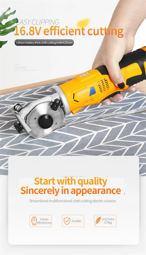 Electric Scissors Cloth Cutter Knife - Image 9