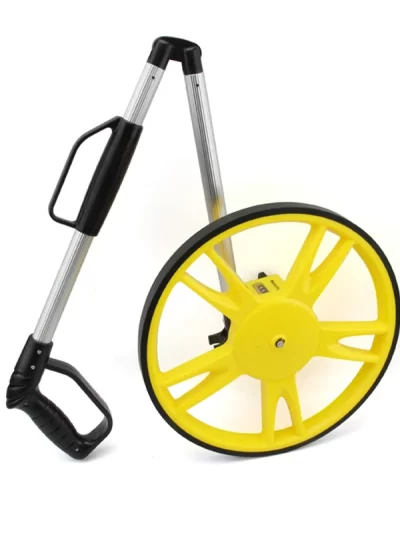 Portable 0~9999.9m Distance Measuring Wheel Hand-push Roller