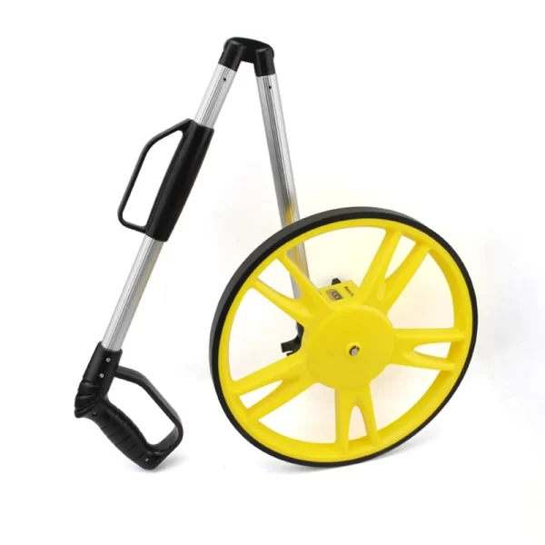 Portable 0~9999.9m Distance Measuring Wheel Hand-push Roller