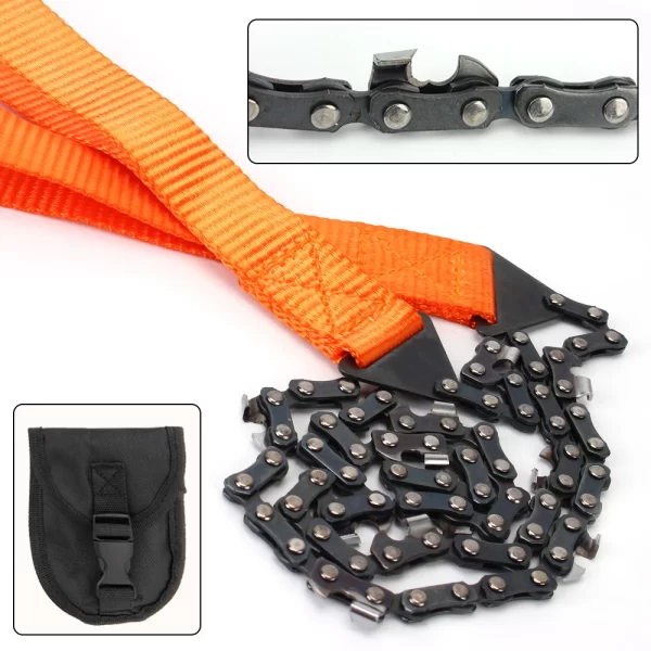 Camping Hiking Tool 11 Sawtooth Outdoor Tools Hand Zipper Saw - Image 7