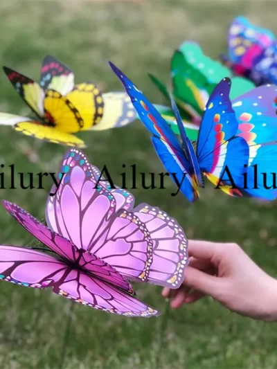 22cm Double Layer Simulation Butterflies