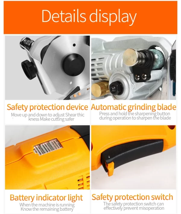 Electric Scissors Cloth Cutter Knife - Image 20