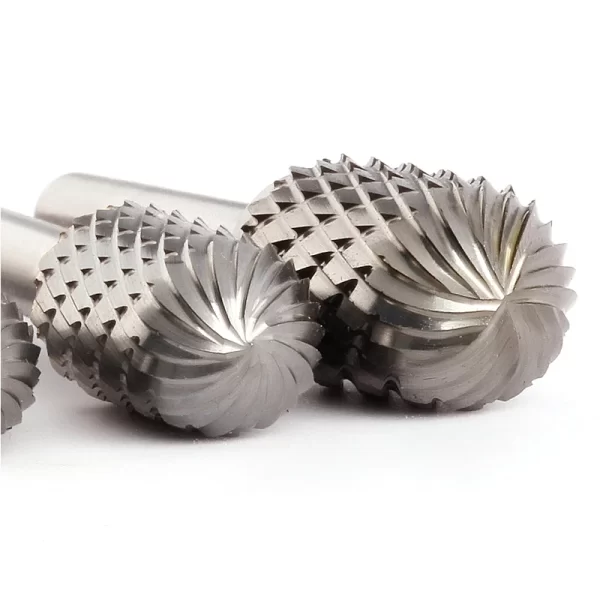Tungsten Carbide Rotary File Burr Style C 6mm 1/4 Shank - Image 2