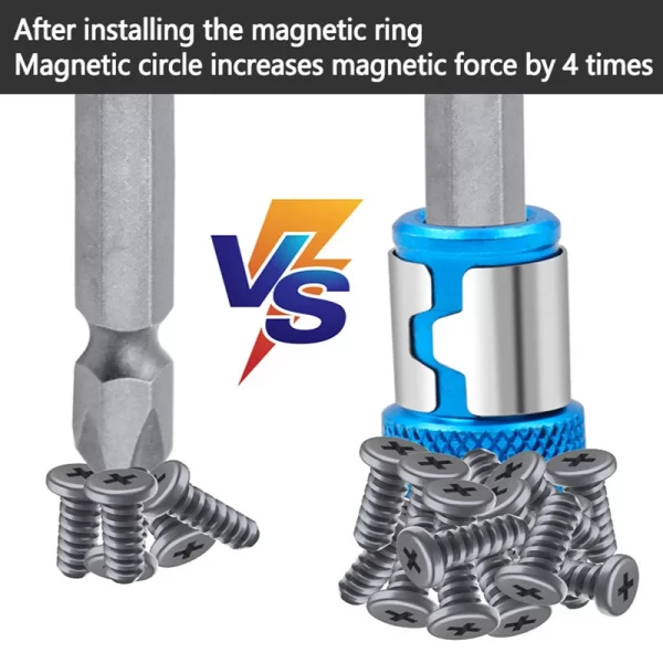 Universal 1 PCS Magnetic Ring Alloy Magnetic Ring Screwdriver Bits - Image 6