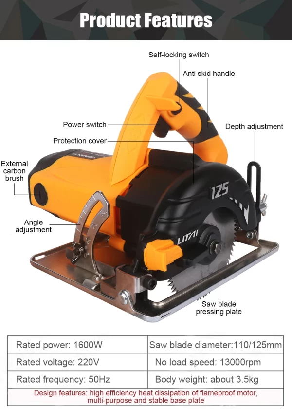Marble Machine Wood Stone Tile Cutting Saw - Image 17