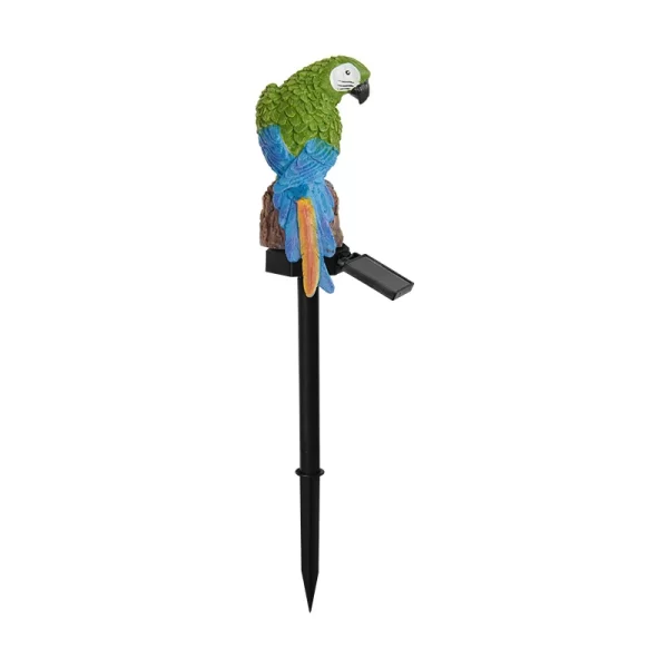 1 pc, Solar Resin Lawn Lamp, Parrot, Owl - Image 9