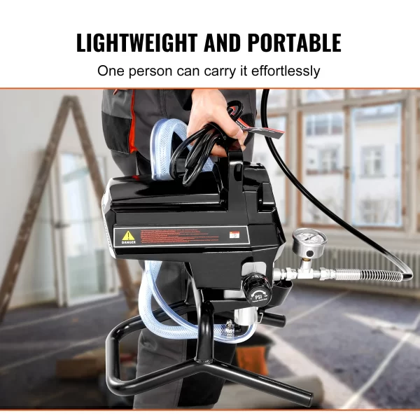 VEVOR 750W 950W Airless Paint Sprayer 3000PSI  Airless - Image 6