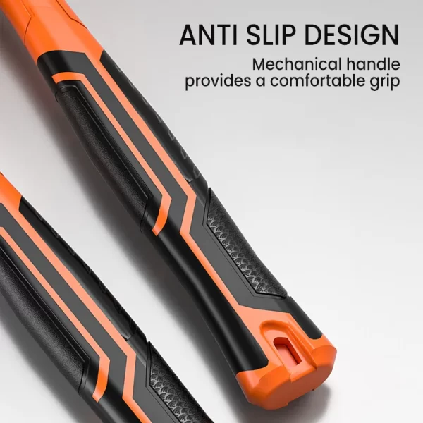 AIRAJ Octagon Hammer Heavy Wall Hammer One-Piece Heavy Hand Hammer Wall Removal Soft Handle Solid Iron Hammer Construction Tool - Image 4