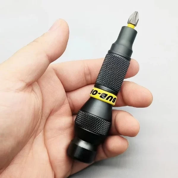 Professional Precision Screwdrivers Edc Torque Precise Ratchet Aluminum Handle Mini Electrician Tool Repair Kit Screw Driver Set - Image 5