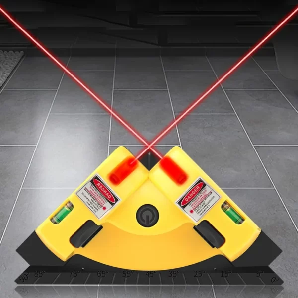 90 Degree Triangle Laser Level Tile Laying Tool - Image 14