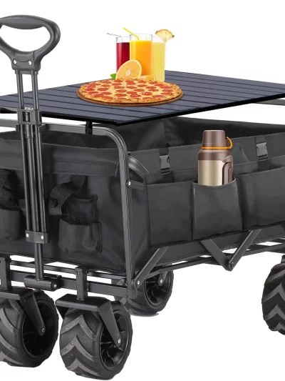 Folding Wagon,350LBS Large Capacity