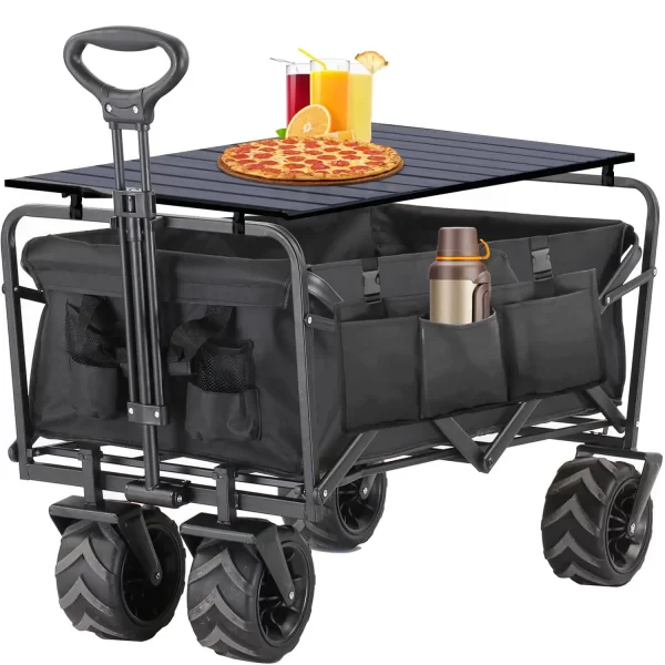 Folding Wagon,350LBS Large Capacity