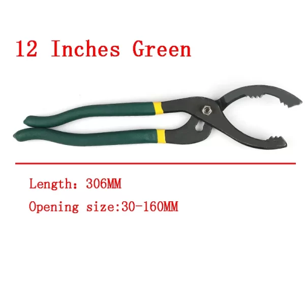 Pliers Oil Filter Wrench 10 12 inch Non Slip Grip Adjustable - Image 11