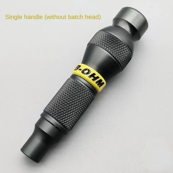 Professional Precision Screwdrivers Edc Torque Precise Ratchet Aluminum Handle Mini Electrician Tool Repair Kit Screw Driver Set - Image 8