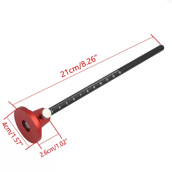 Woodworking European Style Scriber Metric/Inch Scale Blade Scribing Tools - Image 5