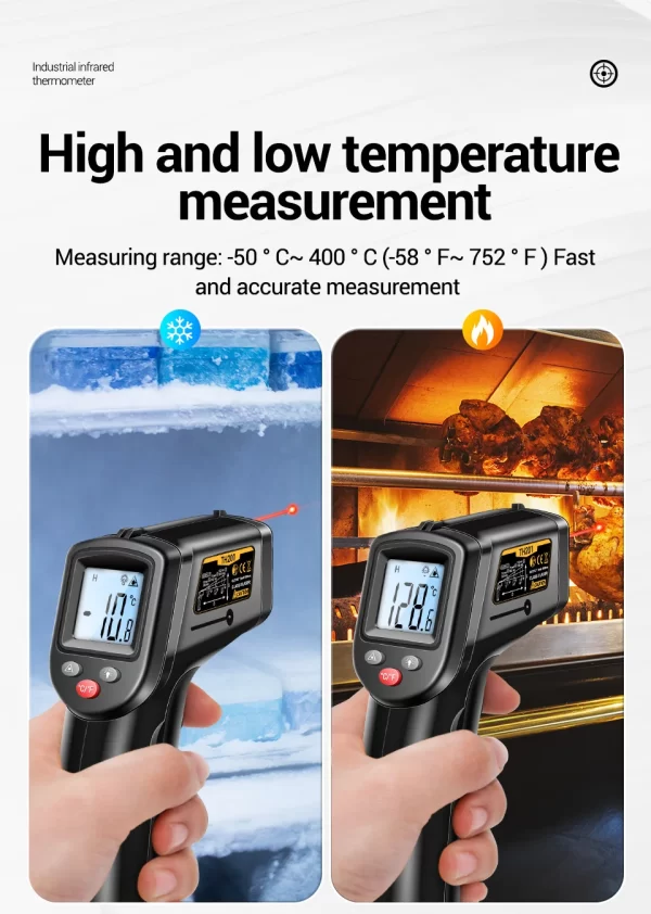 ANENG TH201 Celsius Display Digital Infrared Thermometer - Image 17