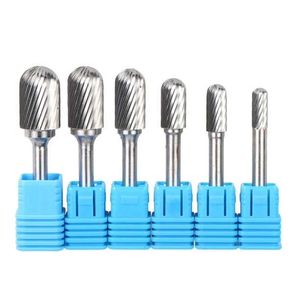Tungsten Carbide Rotary File Burr Style C 6mm 1/4 Shank - Image 15