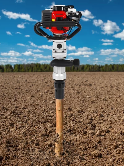900W 2-Stroke Petrol Post Driver Piling Hammer