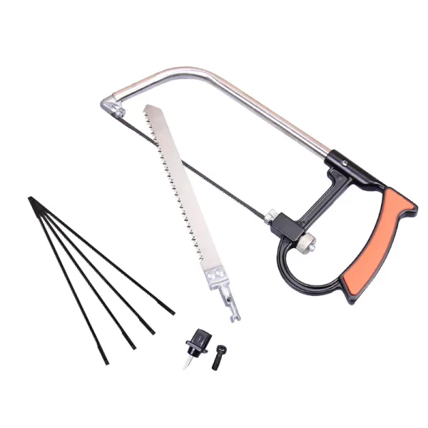 7in1  Steel Saw Metal Wood Glass Saw Kit 6 Blades Woodworking Metalworking - Image 9