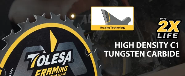 TOLESA 24&40&60 Teeth Saw Blades 3pcs 7 1/4 Saw Blade with 5/8" Arbor - Image 9