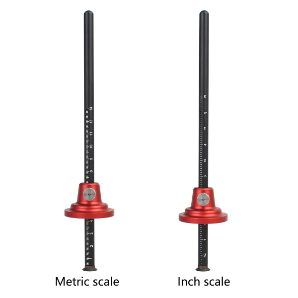 Woodworking European Style Scriber Metric/Inch Scale Blade Scribing Tools - Image 2