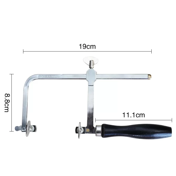 Portable Mini U-shape Saw Bow Adjustable Frame - Image 5