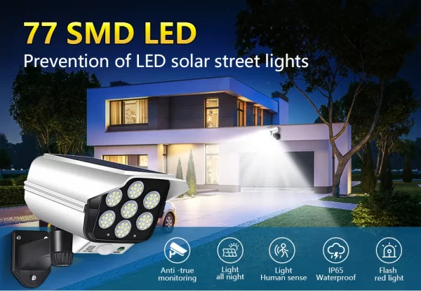 Smart Solar Powered Wall Lamp with Remote Motion Sensor - Image 10
